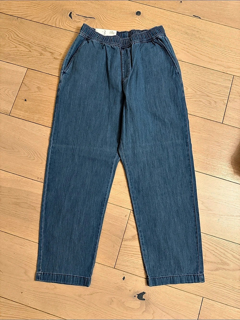 Uniqlo Wide Fit Jeans Wide Leg Jeans in Blue Size Small NWT